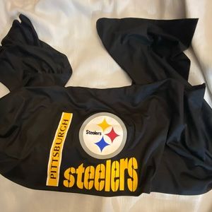 NWOT Pittsburgh Steelers window valance